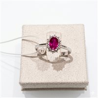 Anello Mirco Visconti Donna in Oro Rubino DL4/B10R